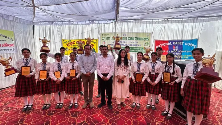 Minerva Senior Secondary School Wins Overall Title at District-Level Children’s Science Congress