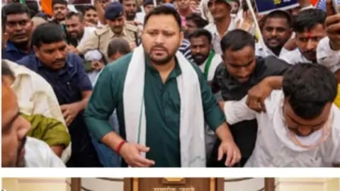 बिहार में एसआईआर के खिलाफ महागठबंधन का प्रखंड स्तर पर आक्रोश मार्च