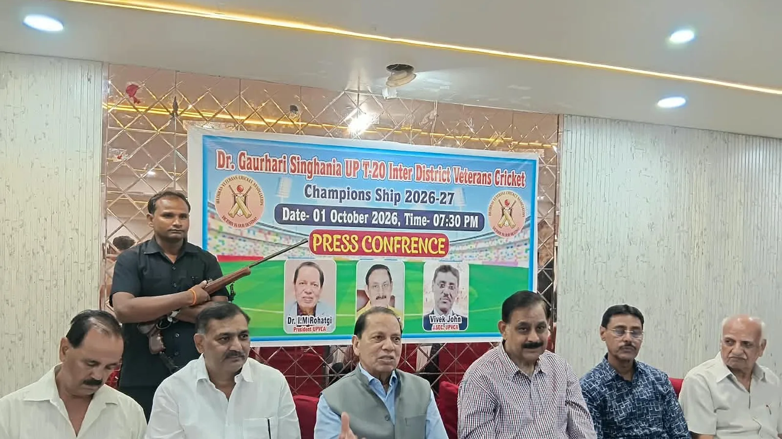 UP Veterans Cricket Championship Begins October 2, Hathras to Face Etah in Opener