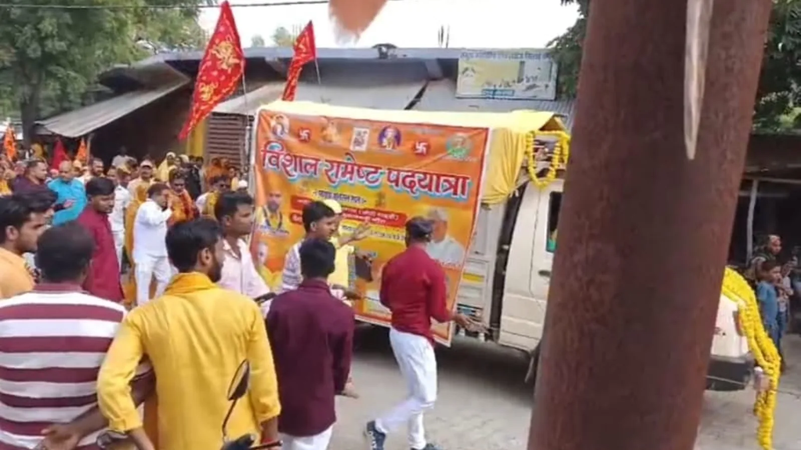 Satnami Vishal Padyatra Begins in Amethi After 51-Day Ritual