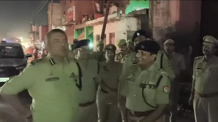 Agra ADG SK Bhagat Reviews Hathras Security Arrangements Ahead Of Festivals