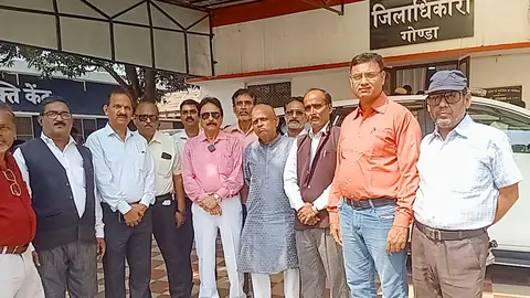Kayastha Community Protests UGC Rule Changes in Gonda, Seeks Rollback