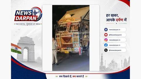 Truck driver allegedly snatches RTO POS machine, blocks highway over unpaid challans