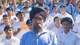 School Students Join Anti-Corruption Awareness Rally In Himachal's Bilaspur
