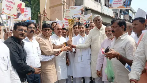 BJP leader Mohit Beniwal attends Viksit Bharat event in Shamli