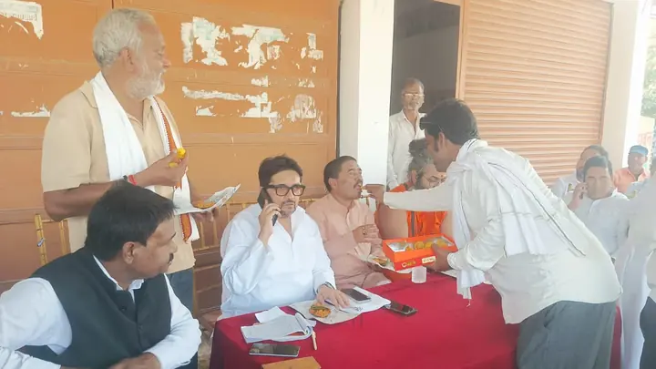 श्रावस्ती में कांग्रेस ने 1 नवंबर की रैली की रणनीति पर की बैठक