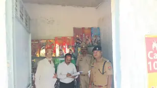 बांदा में पटाखा बिक्री और भंडारण स्थलों का संयुक्त निरीक्षण, सुरक्षा निर्देश जारी
