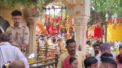 Naina Devi Temple Draws Large Devotee Crowd on Third Navratri