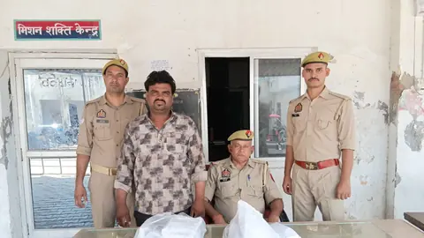 Hathras Police Arrest Two, Claim Recovery Of 33 Tonnes Of Fireworks Material
