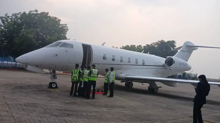 Madhya Pradesh’s New Rs 250-Crore Jet Arrives in Bhopal, Awaits Clearance