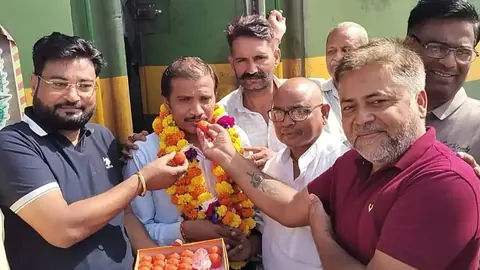 फूंद स्टेशन पर सूबेदारगंज-इंदौर एक्सप्रेस बाया उज्जैन का ठहराव शुरू