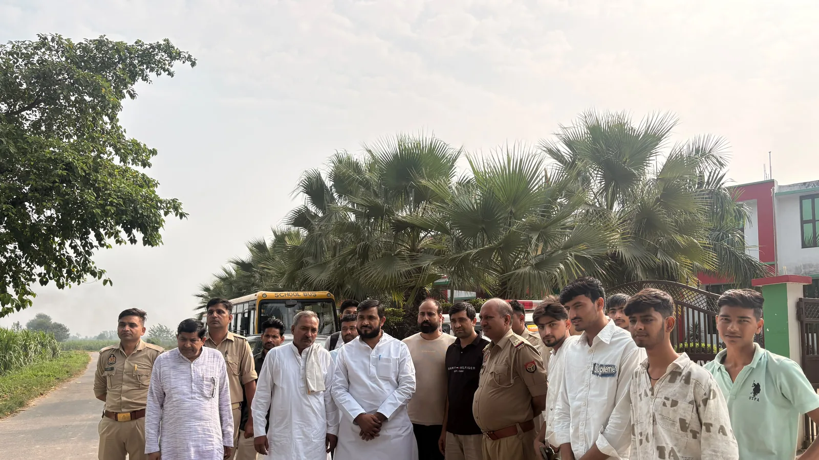 Police Stop BKU Leader Master Zahid On Way To Delhi Protest