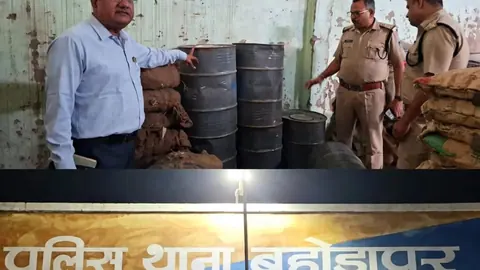 Gwalior Police Seize 600 Kg Calcium Carbide, Arrest Warehouse Operator
