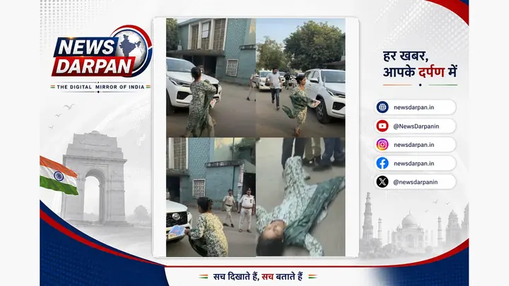 Woman Lies In Front Of Mohan Yadav’s Convoy Outside Gwalior Hospital
