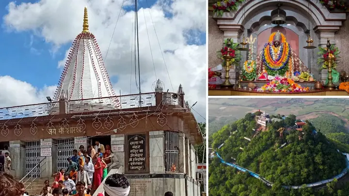 Maa Sharda Shrine Sees Large Influx Of Devotees During Navratri