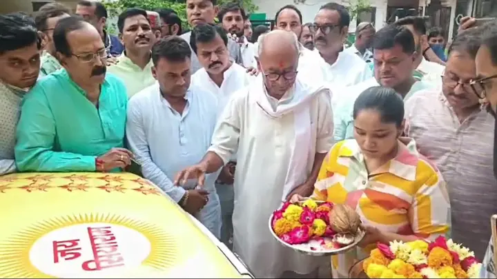 Digvijaya Singh’s Satya Sanatan Yatra From Ujjain To Ayodhya On October 20