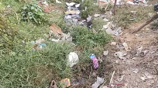 Akrauli Village Drain Choked With Garbage, Residents Fear Disease Spread