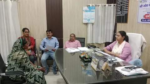 74 Women Take Exam, Interviews for Health Sakhi Selection in Chandausi