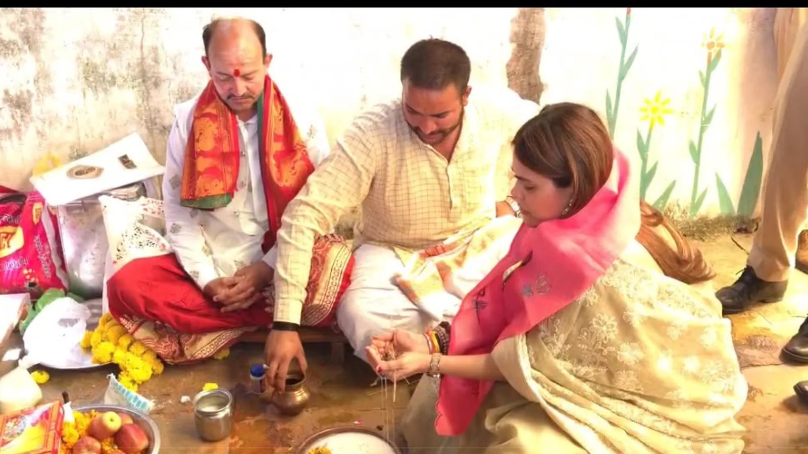 Muslim lawyer Najia Ilahi Khan performs ancestor rituals at Ujjain’s Ram Ghat