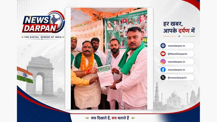 Bharatiya Kisan Union Sangharsh Appoints Saurabh Sharma Youth In-Charge in Sambhal
