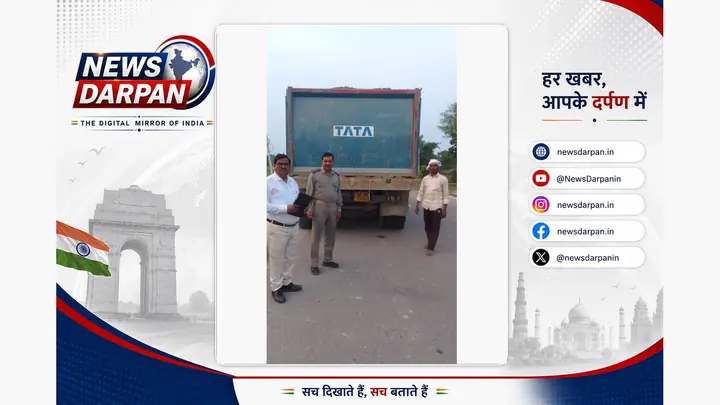 Amethi Transport Department Fines Overloaded Truck ₹70,000 in Checking Drive