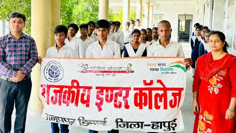 Hapur School Students Hold POCSO Awareness Rally