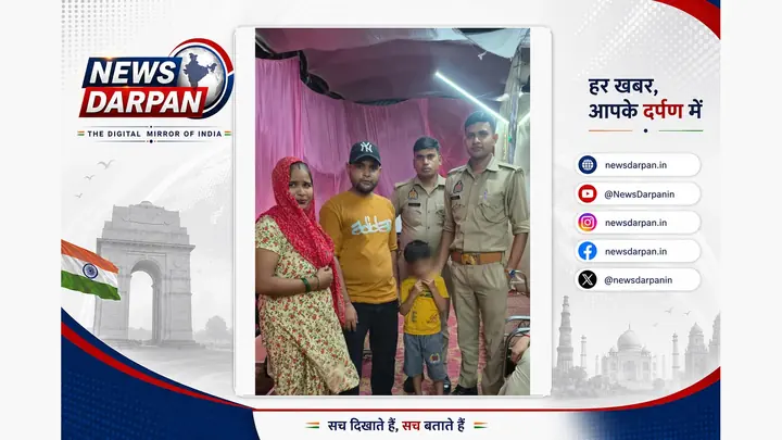 Hathras Police Reunite 80 Missing Children With Families During Dauji Fair