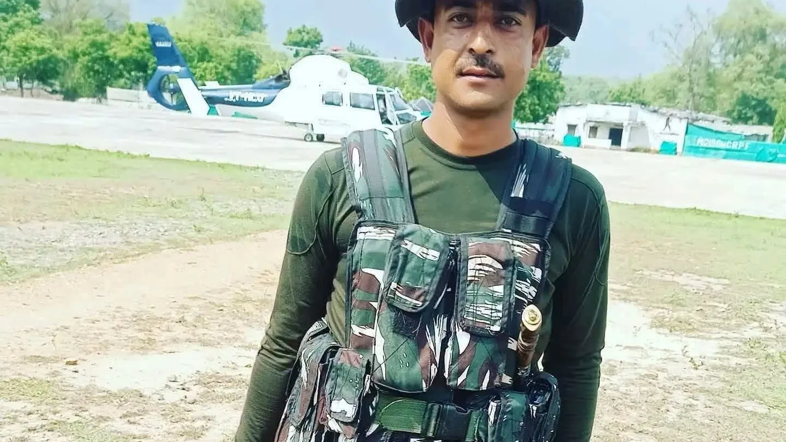 सीआरपीएफ एएसआई बलवंत सिंह ठाकुर पंचतत्व में विलीन, सैन्य सम्मान से अंतिम विदाई