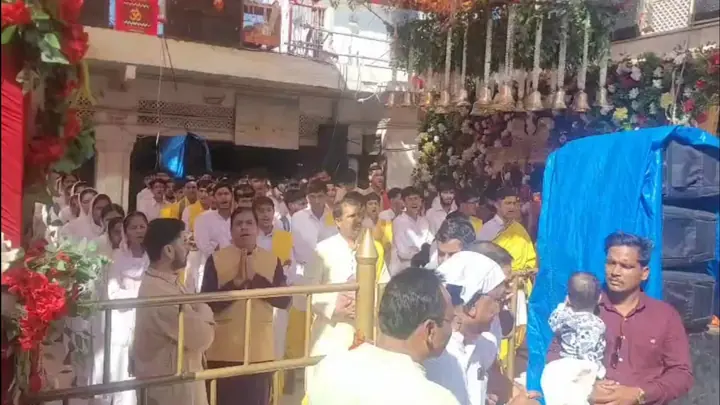 Naina Devi Temple Draws Devotees for Two-Day Shardiya Navratri Ashtami Pujan