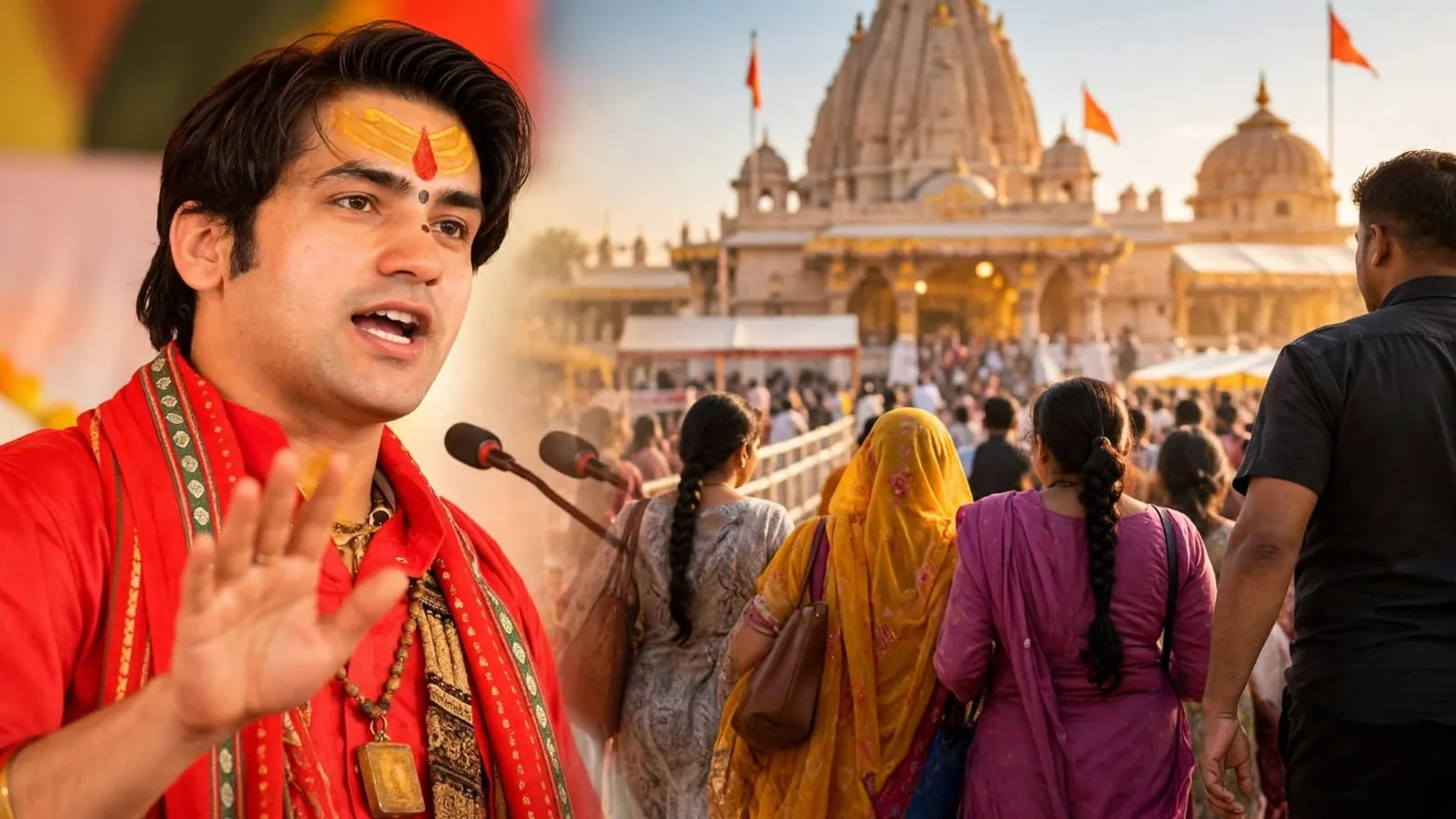 Dhirendra Shastri urges women not to visit Bageshwar Dham alone