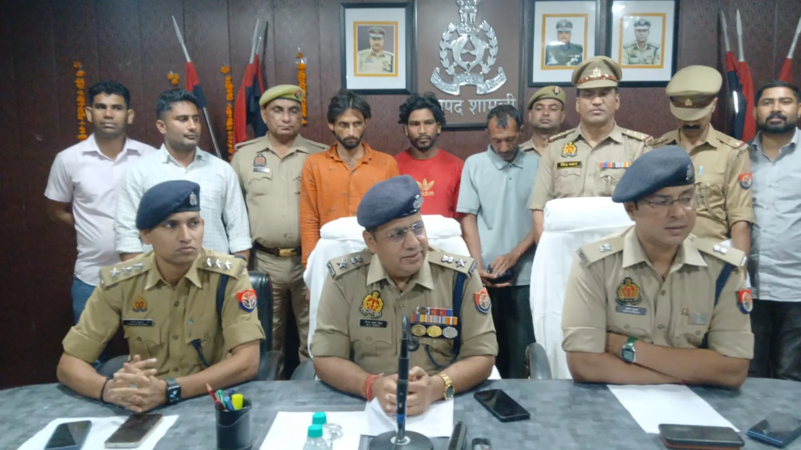 शामली में अंतरराज्यीय वाहन चोर गैंग के तीन सदस्य गिरफ्तार, 14 बाइक बरामद