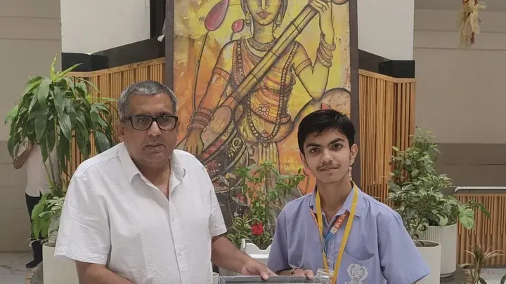 Class 8 Student Arnav Sharma Tops India Genius Olympiad Among 8.75 Lakh Participants