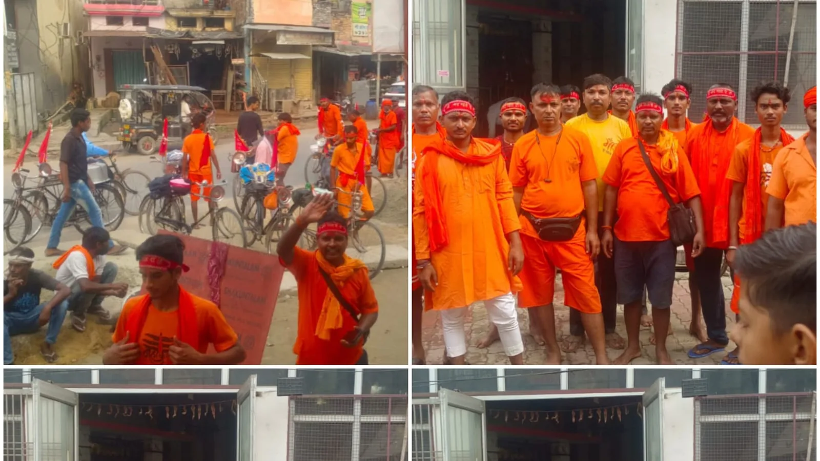 Dozens of Bahraich Devotees Begin Annual Bicycle Journey to Purnagiri Darbar