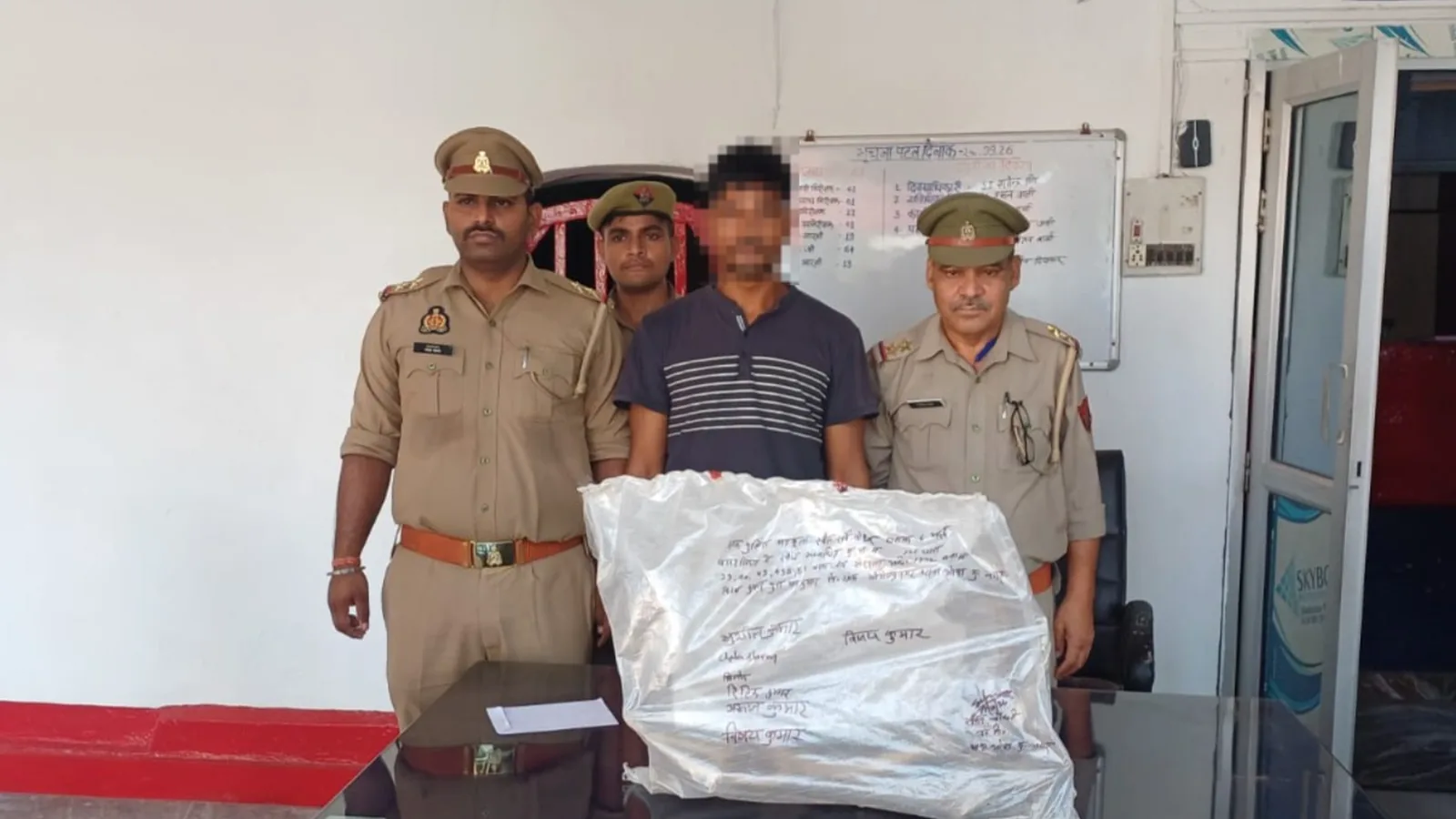 मुजफ्फरनगर में बारहसिंघा के छह सींग बरामद, एक आरोपी गिरफ्तार