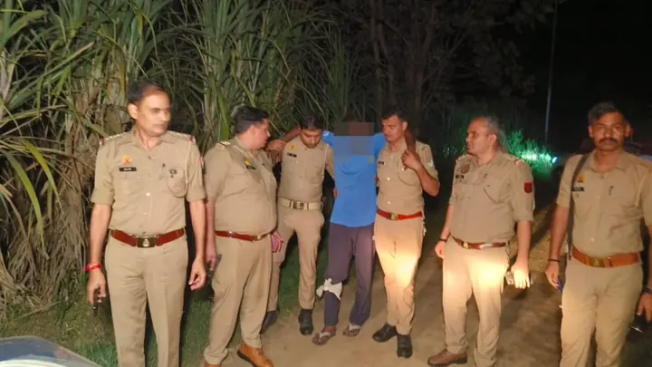 Muzaffarnagar Police Arrest Wanted Accused After Encounter In Alleged Cow Slaughter Case