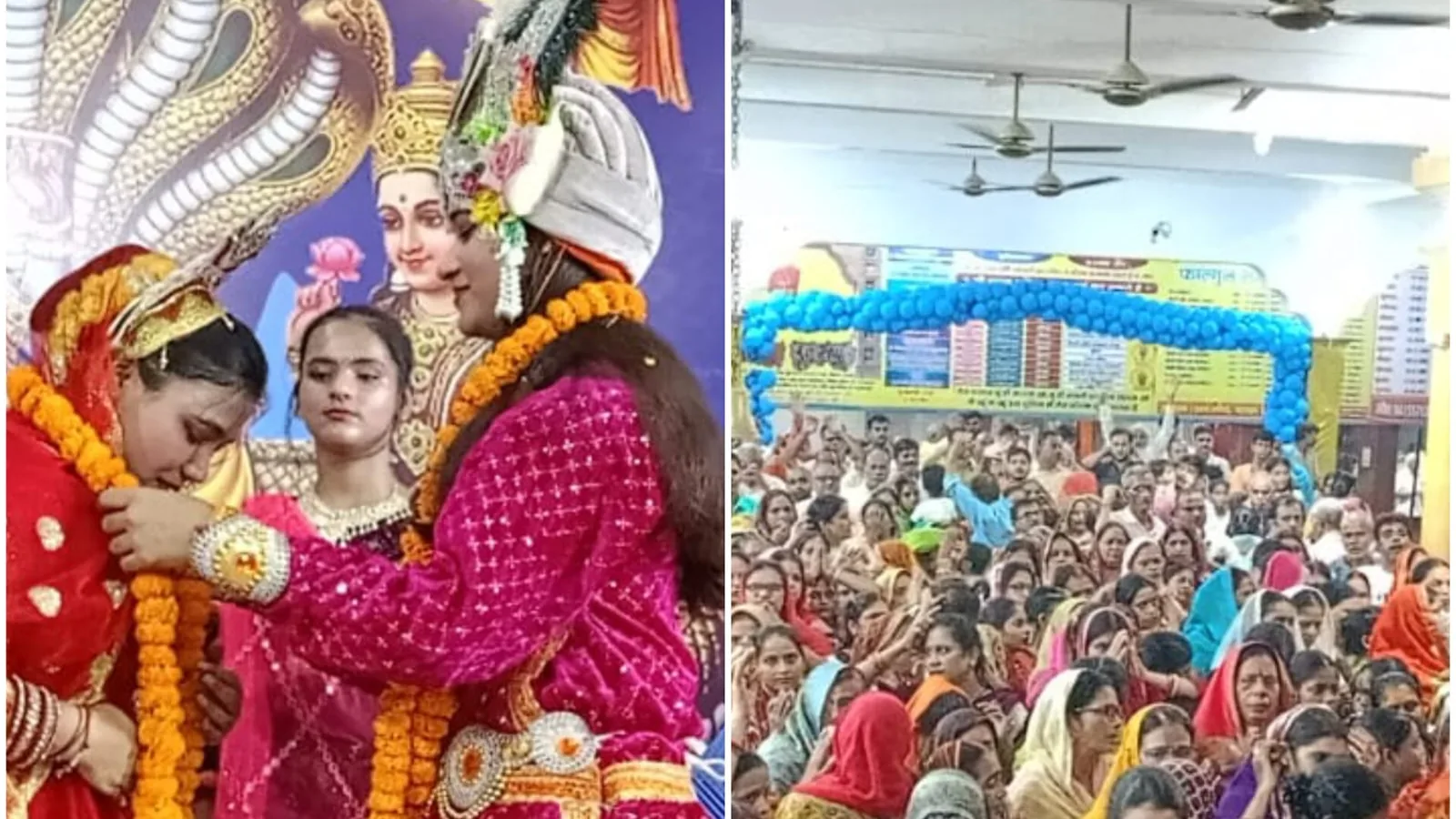 Swami Atma Nand Saraswati Explains Three Paths to Attaining God at Bahraich Event