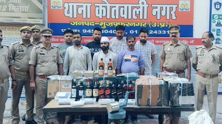 Seven arrested in Muzaffarnagar for allegedly selling cheap liquor as branded booze