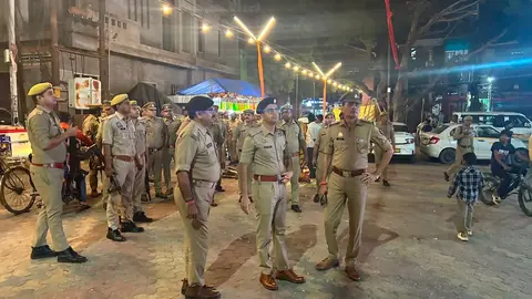 Muzaffarnagar SP Inspects Budhana Ramleela Venue, Orders Tight Security