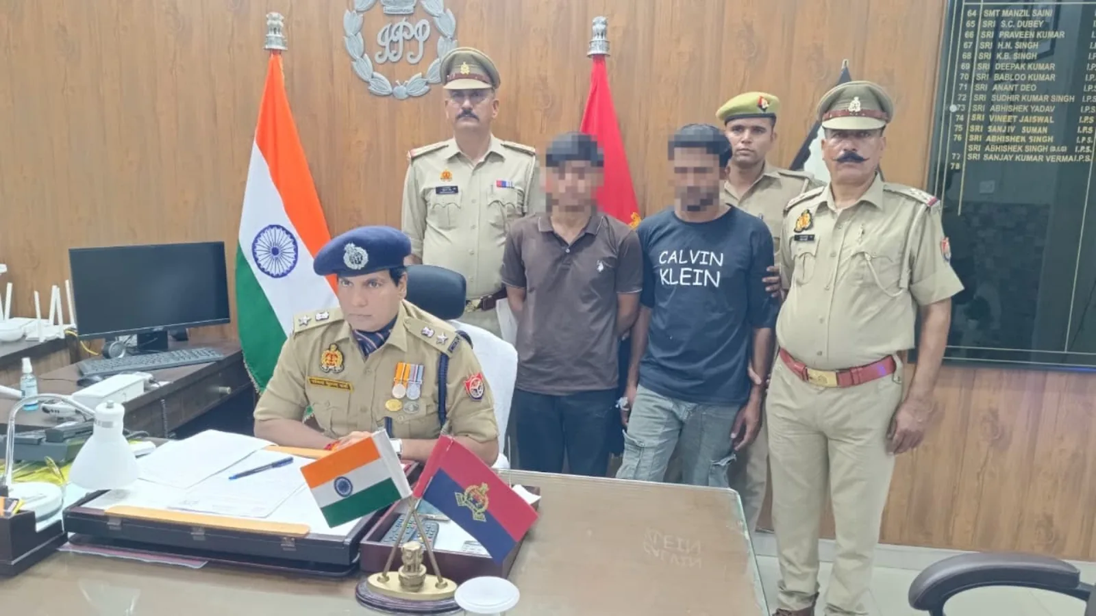 मुजफ्फरनगर में एटीएम फ्रॉड गैंग के दो आरोपी गिरफ्तार, मुठभेड़ में एक घायल
