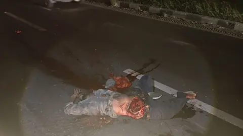 Unidentified Vehicle Fatally Hits Person on NH-58 in Muzaffarnagar