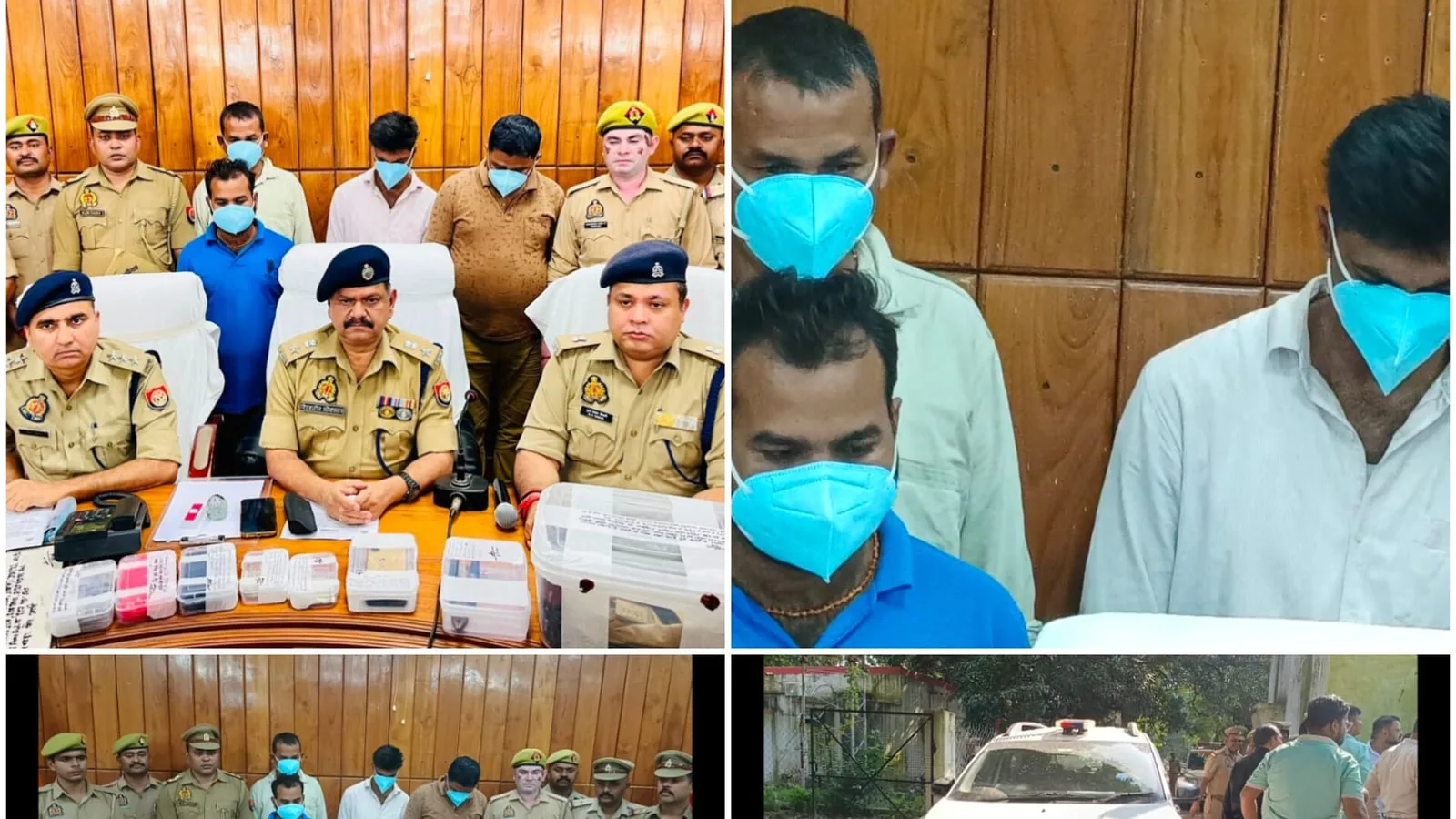 Bahraich: Two Dismissed Cops Arrested For Allegedly Extorting Ganja Smugglers