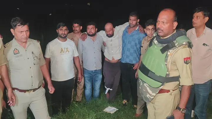 मुजफ्फरनगर में 25 हजार का इनामी हिस्ट्रीशीटर मुठभेड़ में घायल, गिरफ्तार