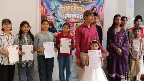 Lalganj Talent Show Season 2 Auditions See Hundreds of Children Participate