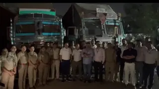 Indore Team Seizes 3,000 Cases of Illegal Liquor From Two Trucks