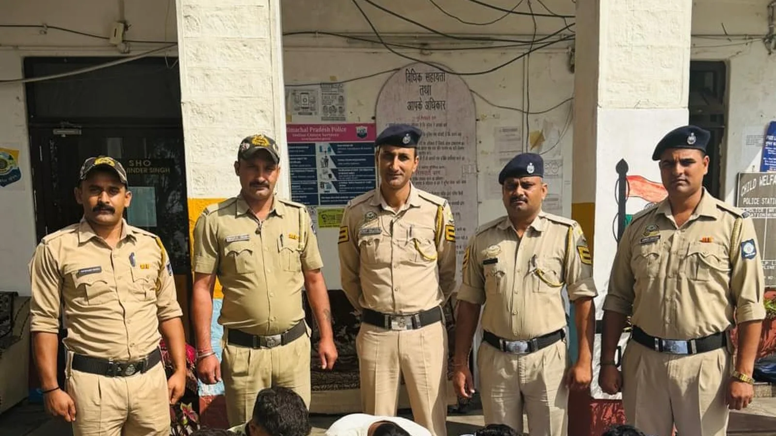 बिलासपुर में 46.39 ग्राम चिट्टा बरामद, अमृतसर के पांच आरोपी गिरफ्तार