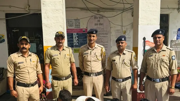 बिलासपुर में 46.39 ग्राम चिट्टा बरामद, अमृतसर के पांच आरोपी गिरफ्तार