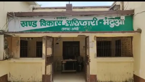 अमेठी की गौशाला में मृत गोवंश को कुत्तों के नोचने का दावा