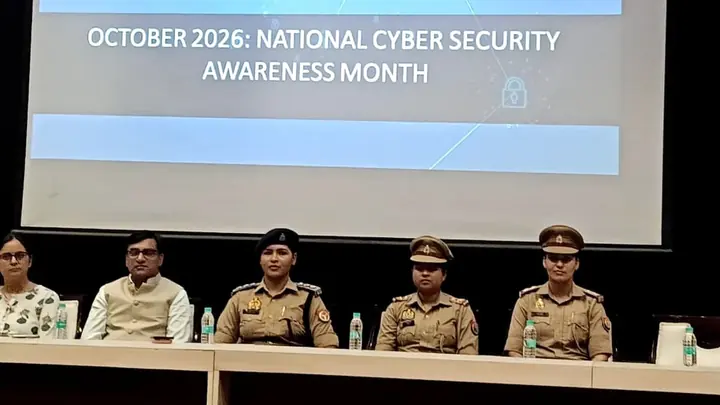 Cyber awareness programme led by ACP Priyashree Pal at IMS Engineering College, Ghaziabad