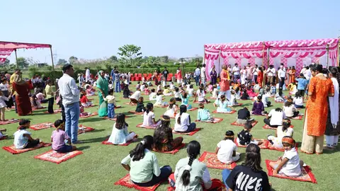 Ghaziabad: Sanskar Upvan Hosts Kanya Pujan for 231 Girls