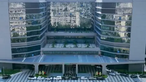 Yashoda Medicity hospital building in Ghaziabad